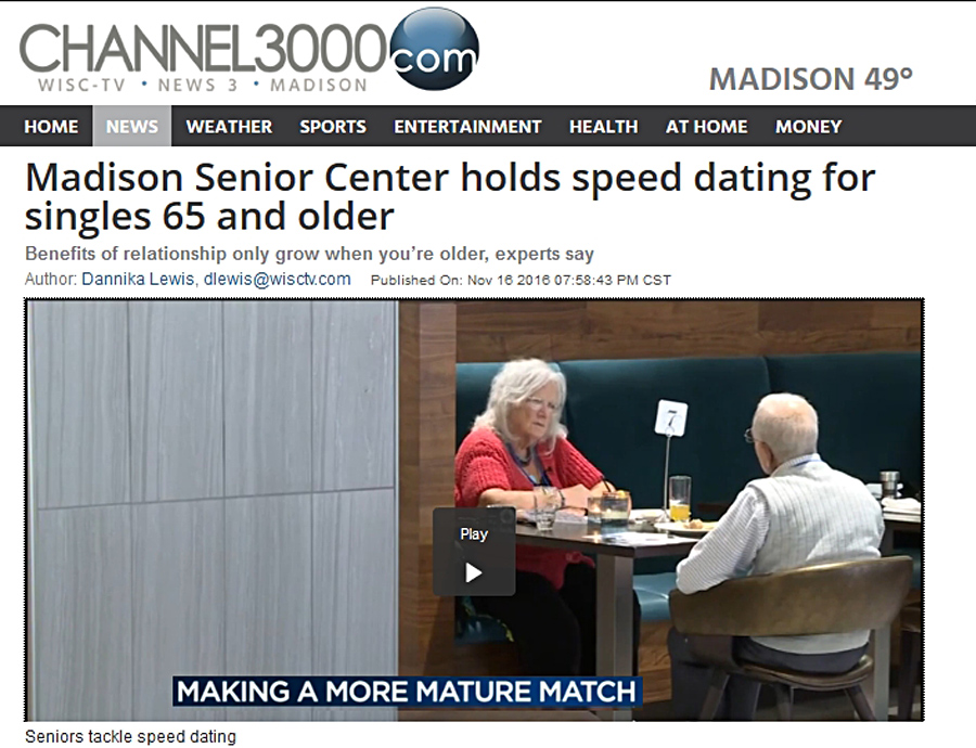 speed dating at the science museum